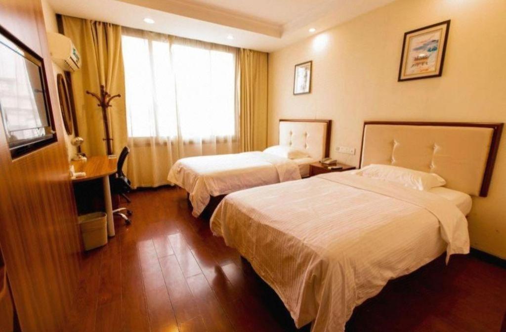 Greentree Inn Suzhou Guanqian Yangyuxiang Metro Station Business Hotel Exteriér fotografie