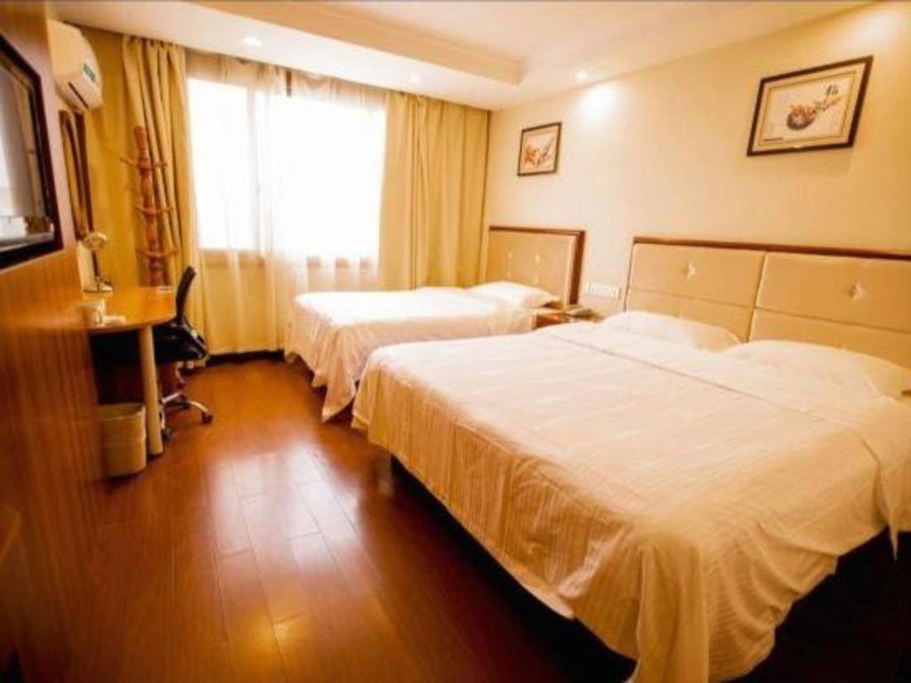 Greentree Inn Suzhou Guanqian Yangyuxiang Metro Station Business Hotel Exteriér fotografie